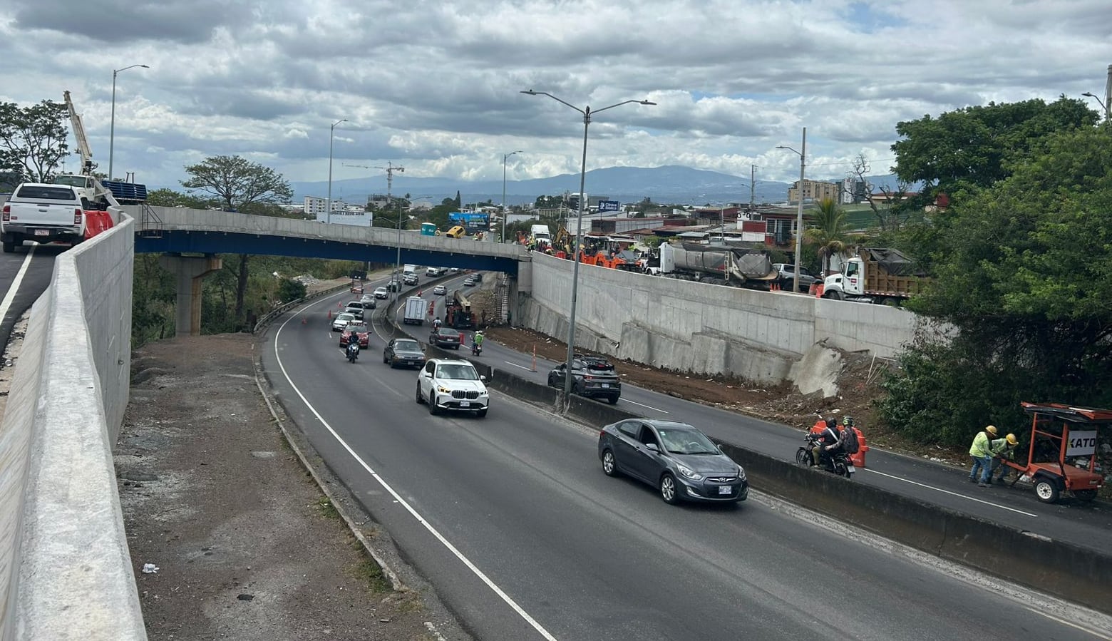 MOPT anuncia cierres en los Hatillos por trabajos en Circunvalación