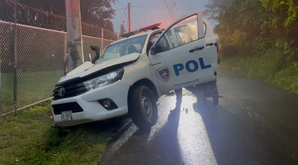 Accidente patrulla