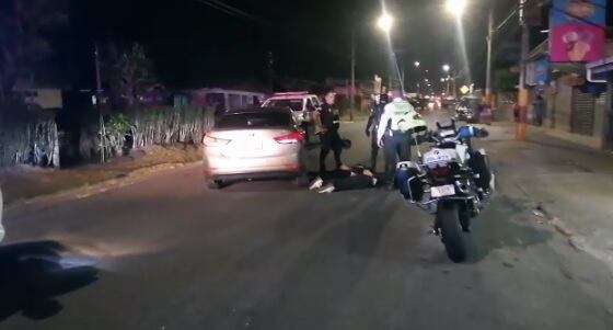 Doble homicidio en Siquirres. Foto MSP.