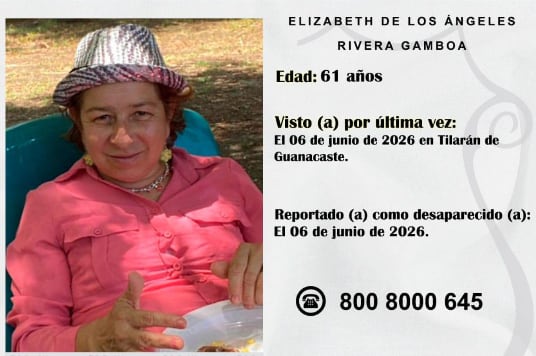 Elizabeth Rivera está desaparecida. Foto: OIJ