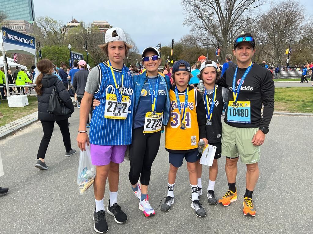 Anne Haehner, deportista y mamá. Cortesía.
