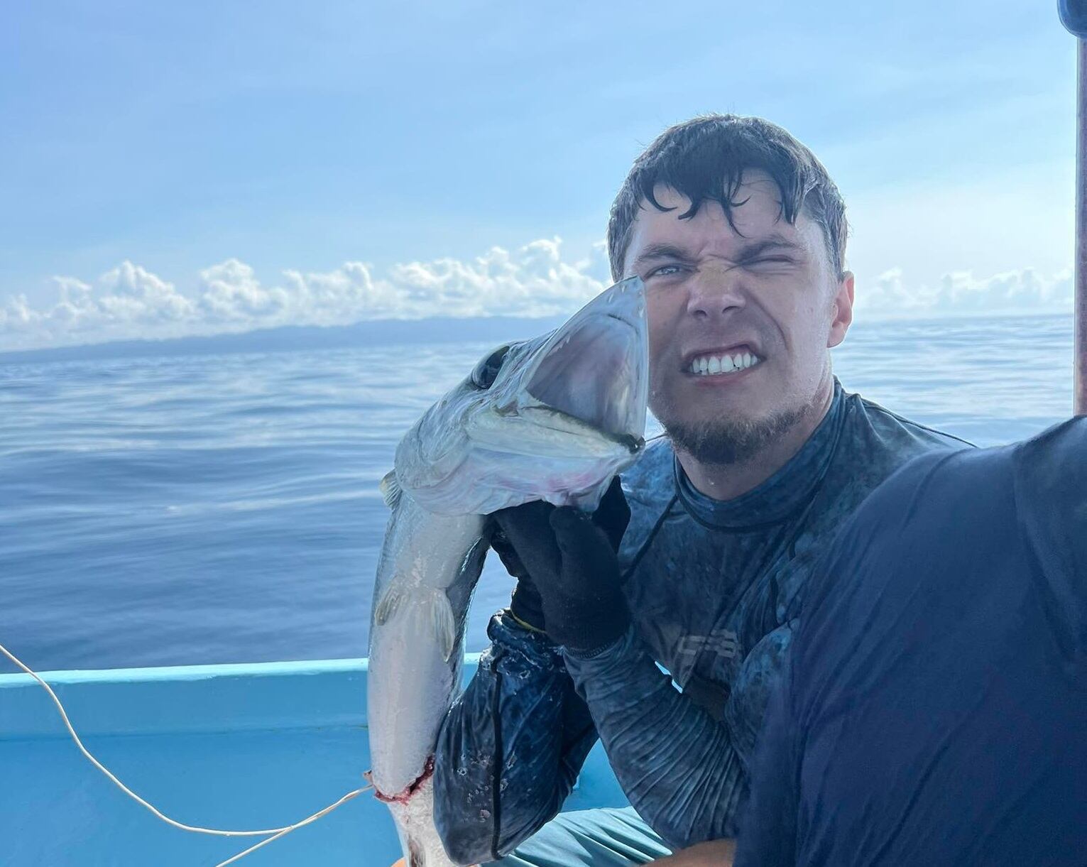 Eric Haury, exmilitar estadounidense que murió ahogado cerca de Cabo Matapalo. Foto Johanna Castillo.