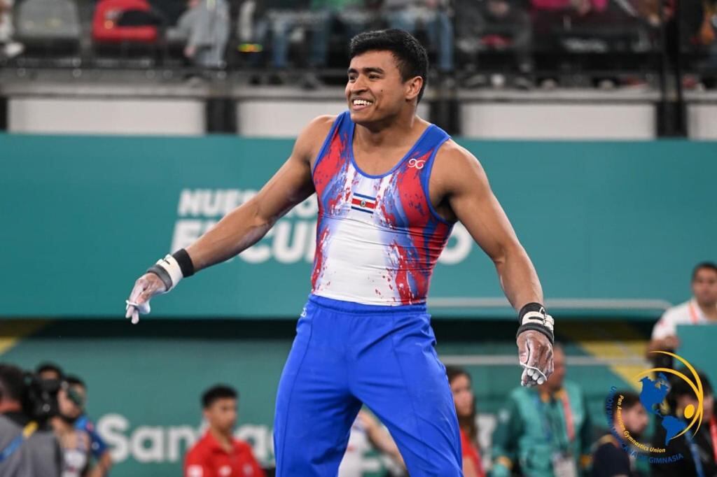 Andrés Valverde, gimnasia masculina, barra fija