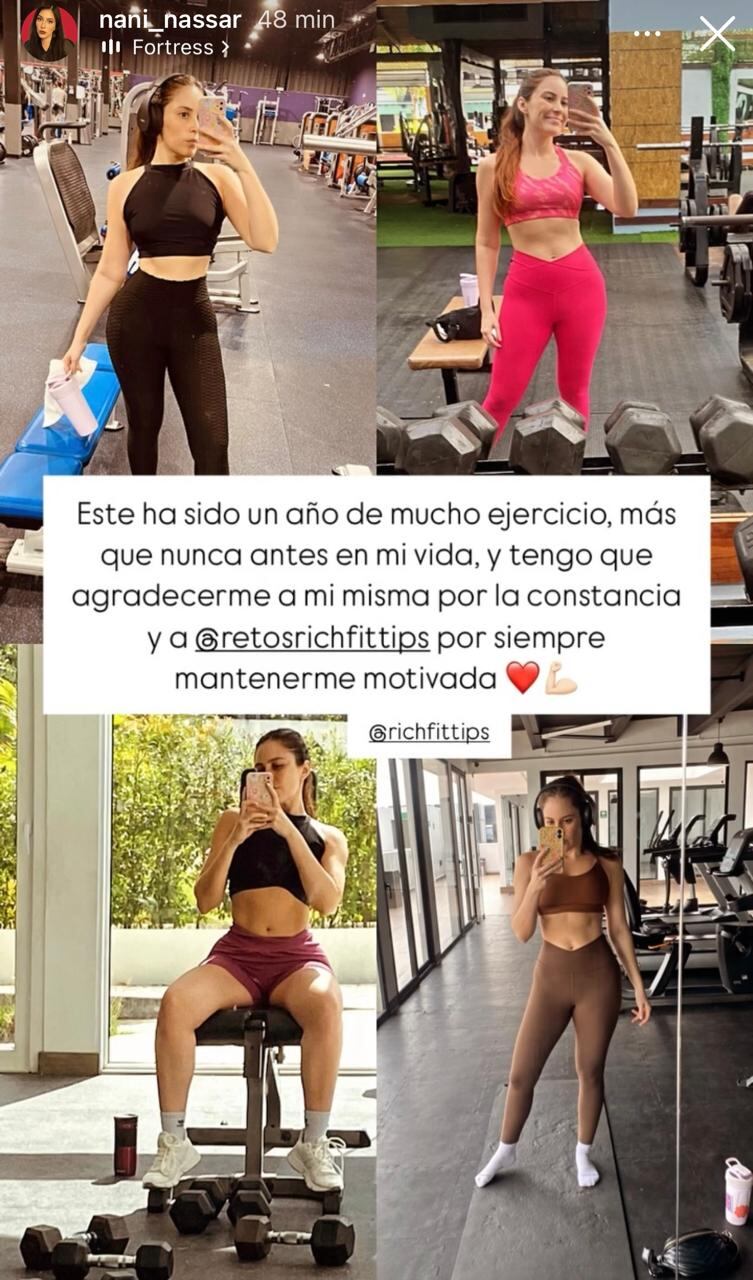 Nayad Nassar, hija de Cristiana Nassar.