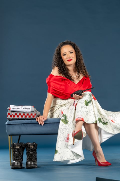 Dyanne Marenco, Presidenta de Cruz Roja Costarricense