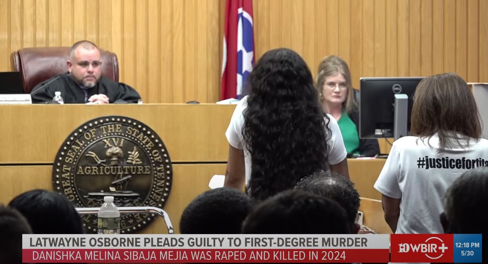 Young dijo que el asesino de Danishka la obligó a ver como la torturaban hasta la muerte. Foto 10News.