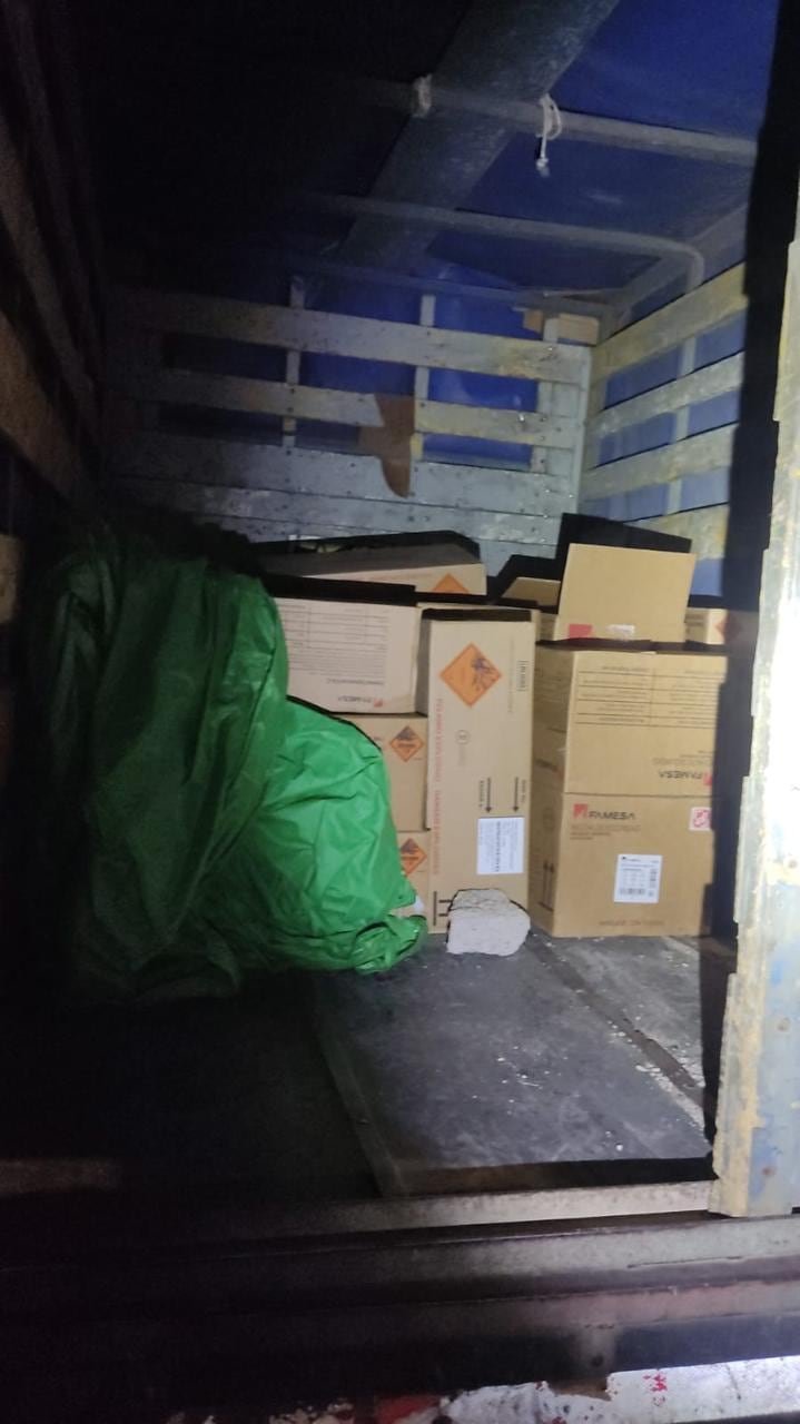 El decomiso se realizó la noche de lunes en Chomes de Puntarenas.