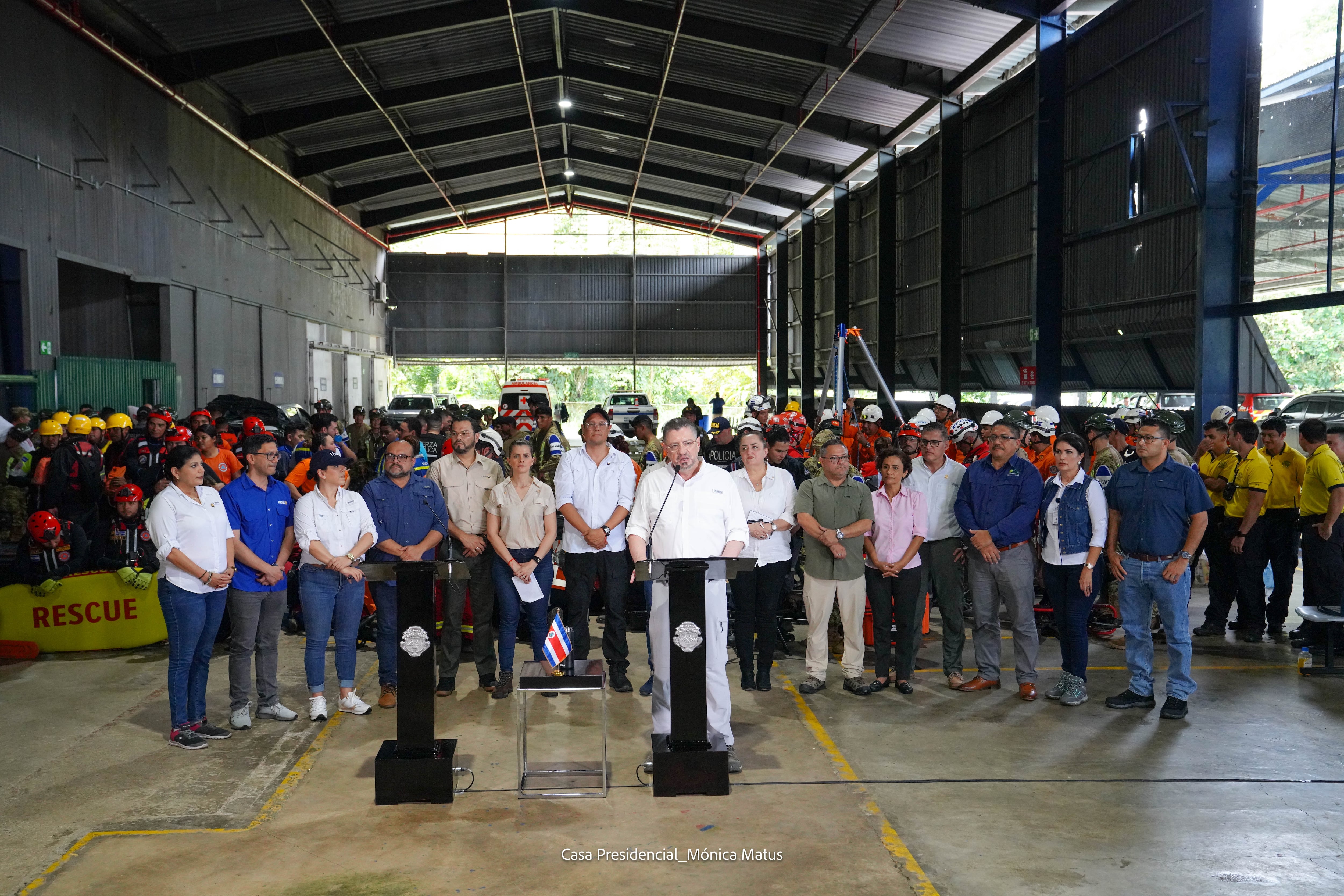Durante una gira, la presidencia de la República compartió imágenes en las que se puede ver con detalle el Centro de Atención Temporal a Migrantes (CATEM).