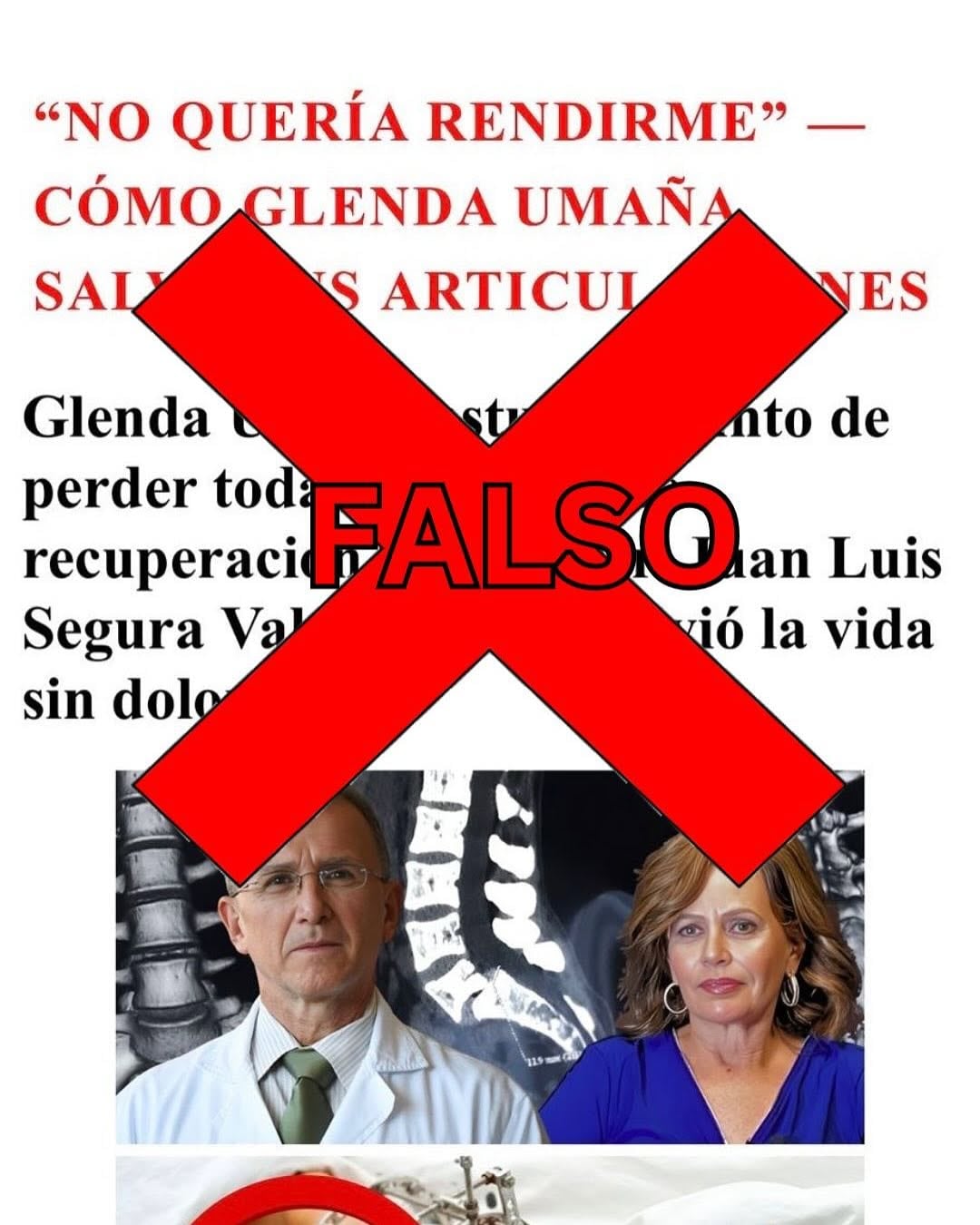 Glenda Umaña pegó el grito al cielo por una mentira sobre ella que anda en redes