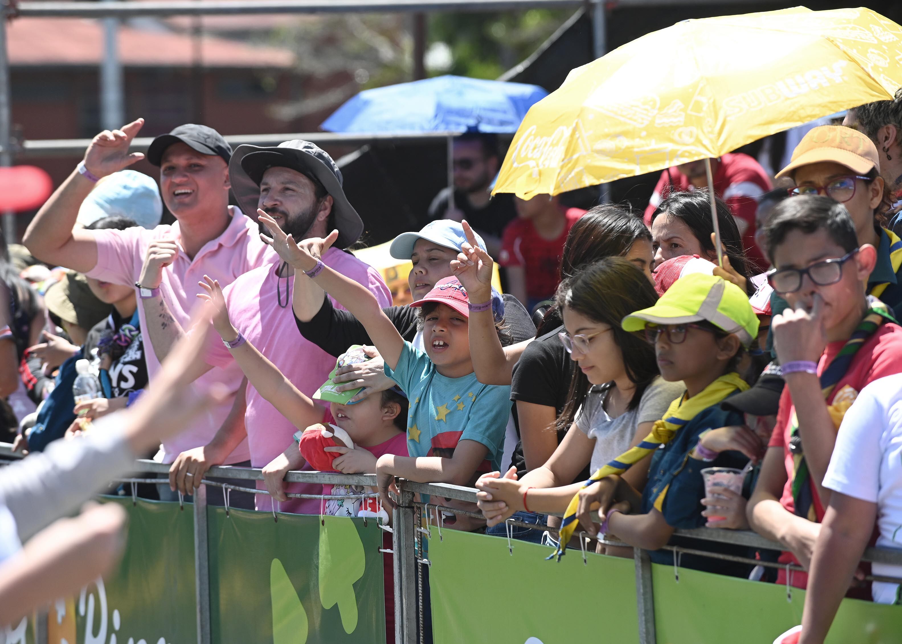 Compatencia de botargas en el Museo de los Niños.