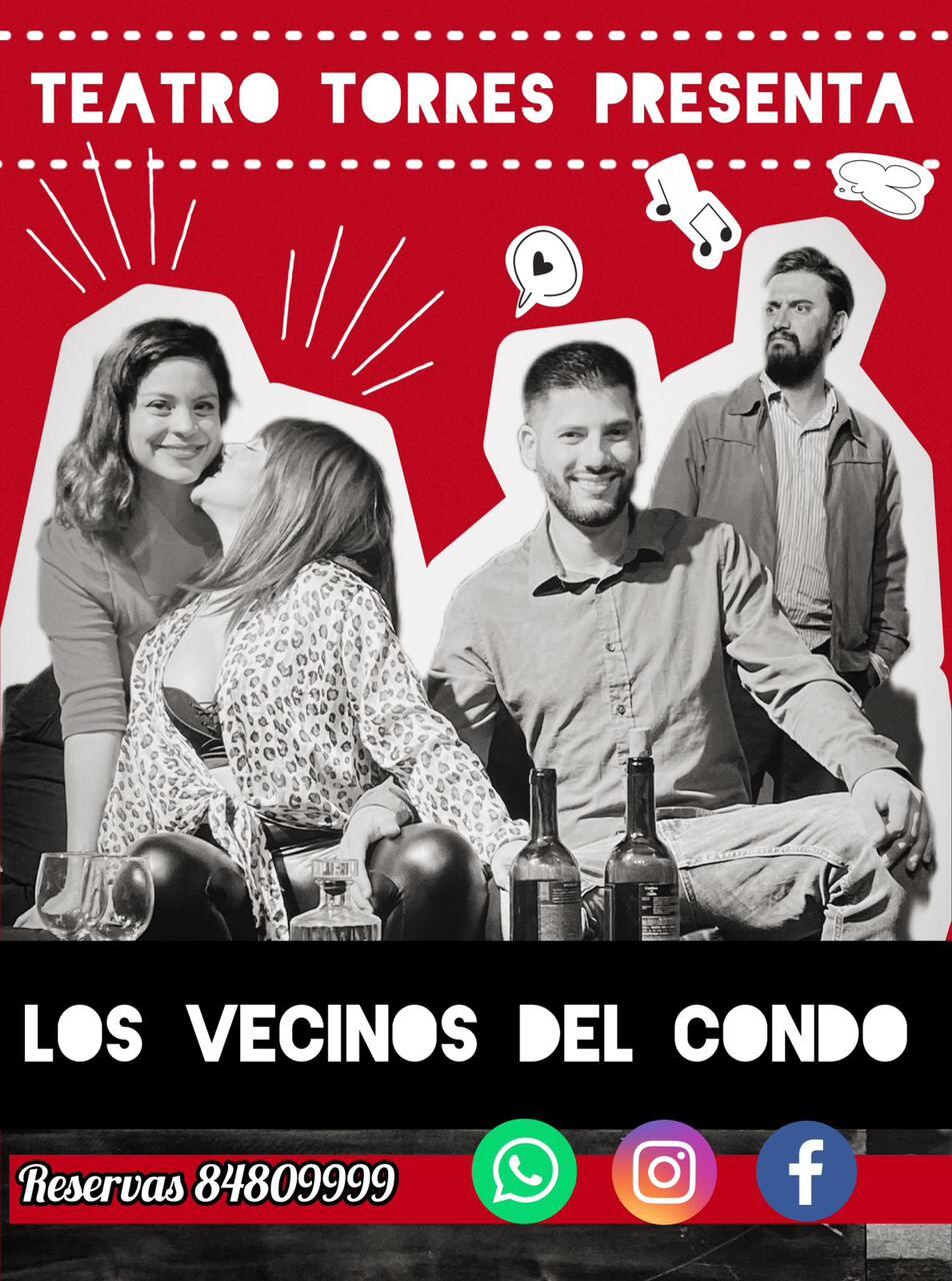 El Teatro Torres tendrá una función especial para papá de la obra "Los vecinos del condo". Cortesía.