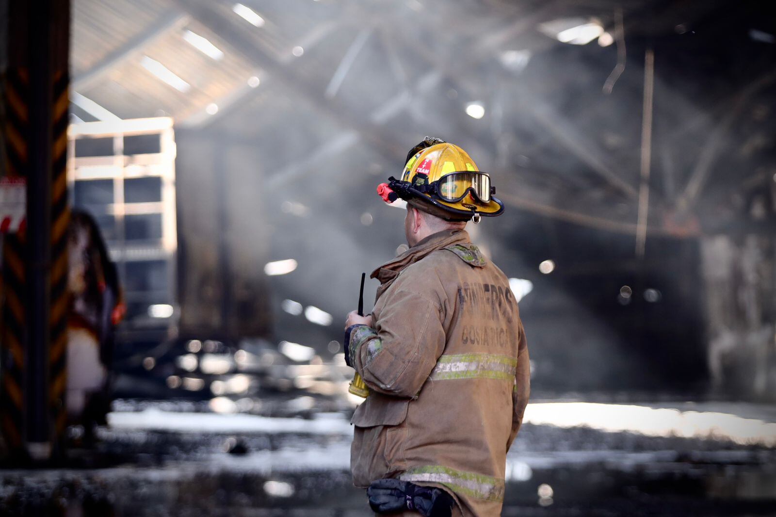 Incendio en San Pedro