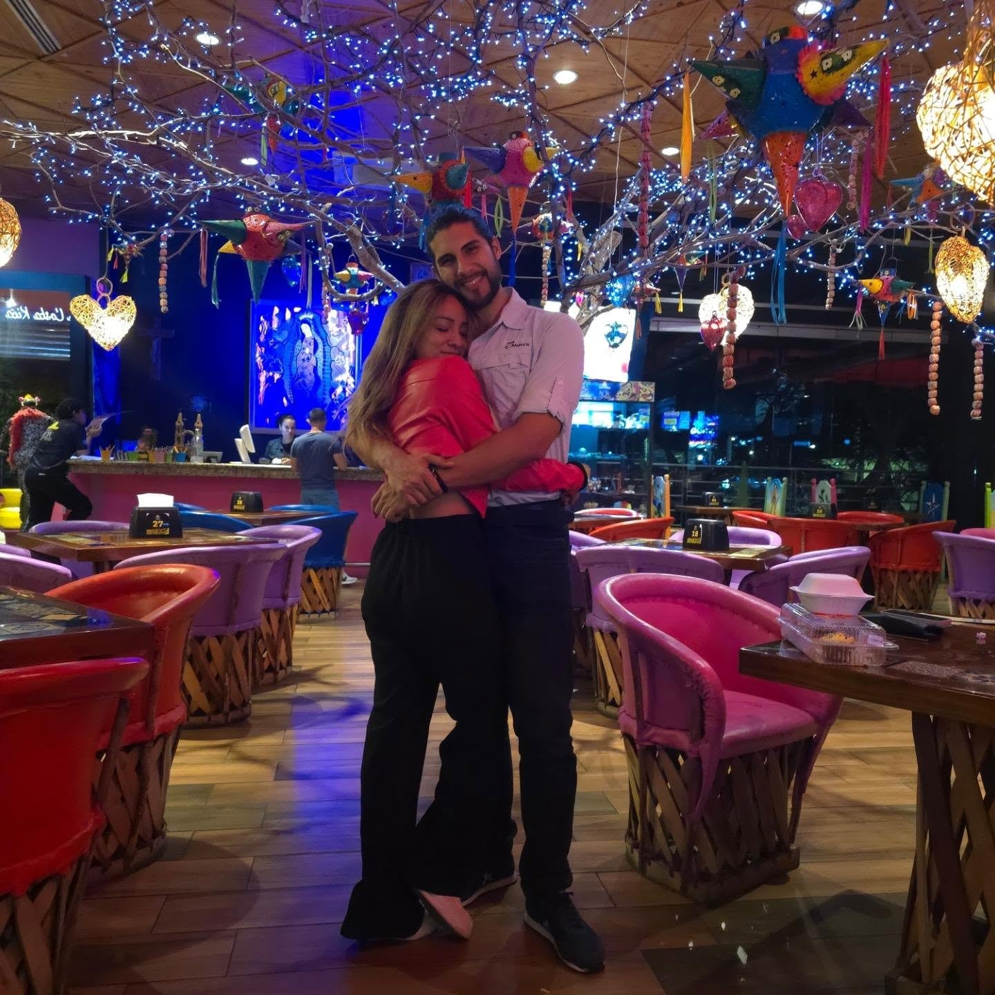 César Abarca y Yessenia Reyes
