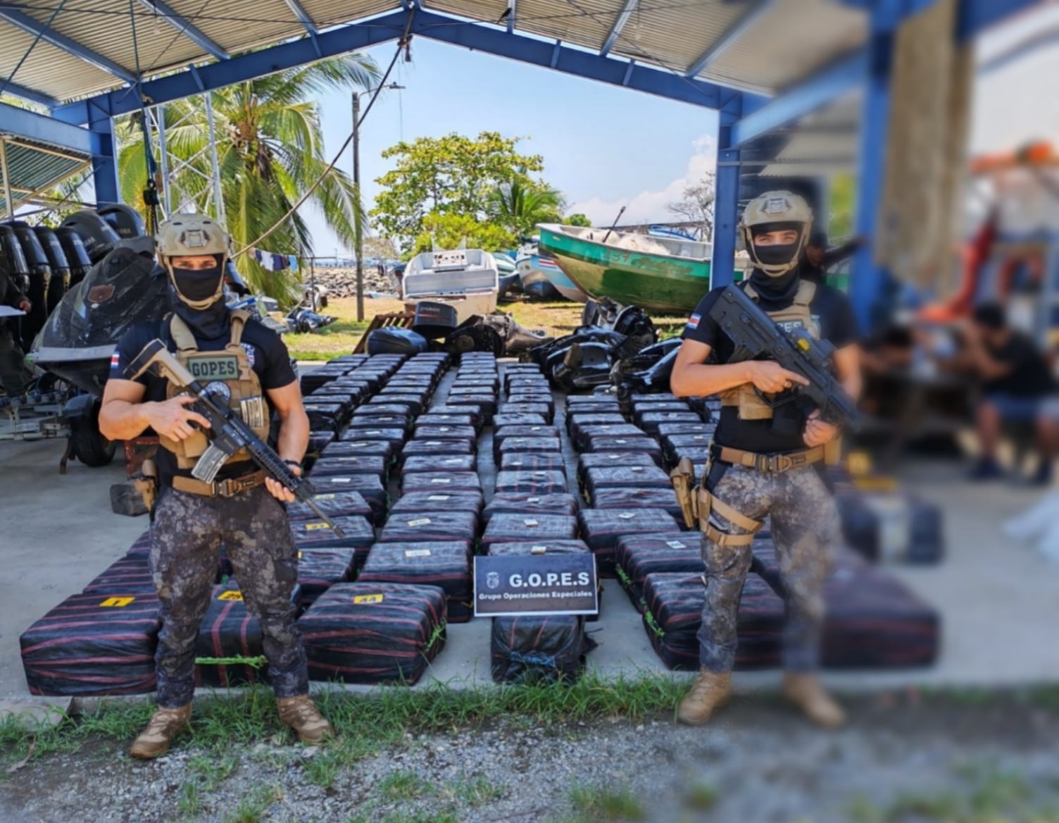 Las autoridades decomisaron gran cantidad de droga