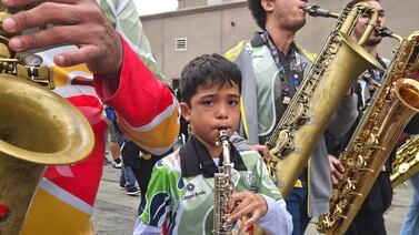 Lo que usted no vio de la Banda Municipal de Zarcero en el Desfile de las Rosas 2024
