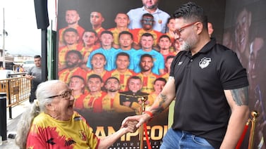 Los aficionados del Herediano vivieron una auténtica fiesta en el Rosabal Cordero este sábado