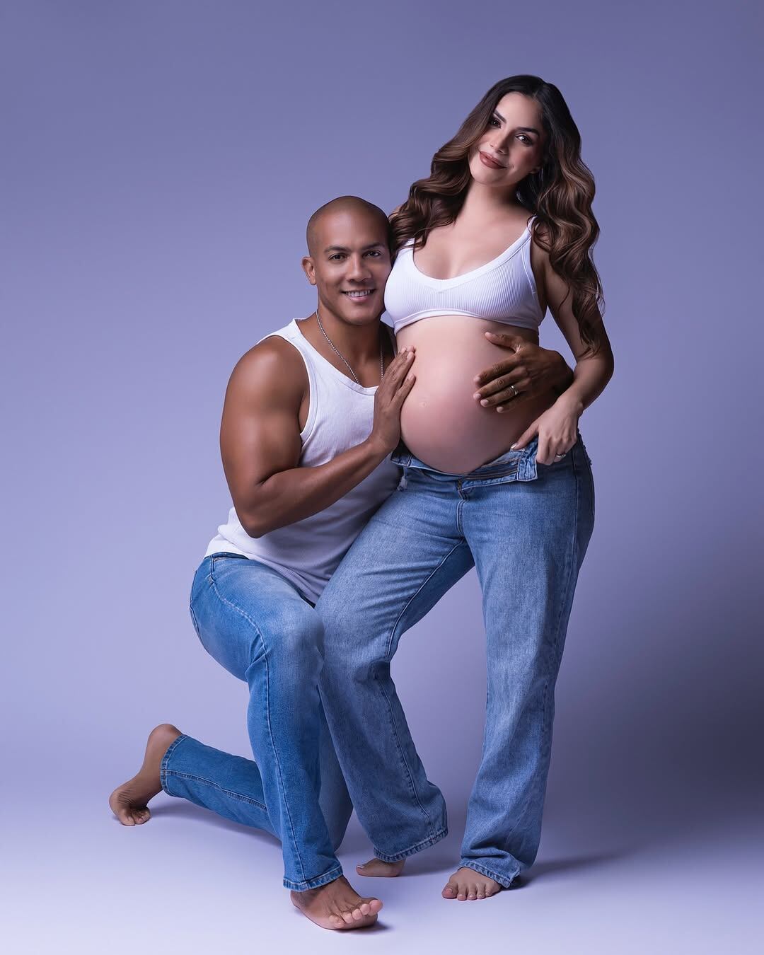 Sheiris Montero y su esposo Greivin Morgan, están a pocos días de tener a su hija en sus brazos