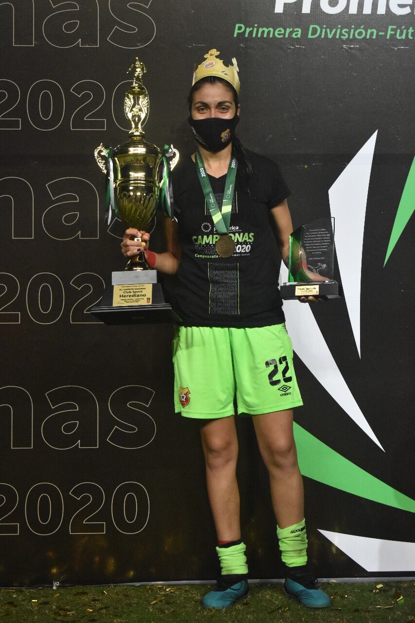 Priscila Tapia, portera de Herediano