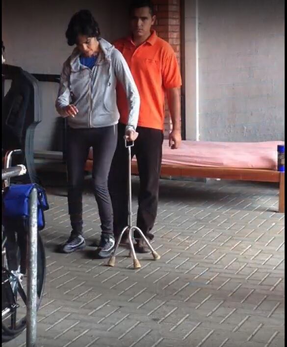 Alejandra Villalta Roldán fue la última paraatleta que ingresó a la meta en la carrera La Candelaria del pasado domingo 9 de febrero, sin embargo, se ganó la medalla de oro al esfuerzo, la perseverancia, el amor al deporte y la inspiración