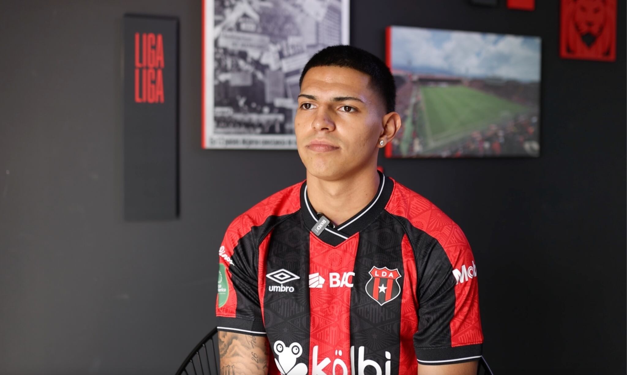 Alejandro Bran firmó por un año con Liga Deportiva Alajuelense. Él llegó en condición de préstamo.