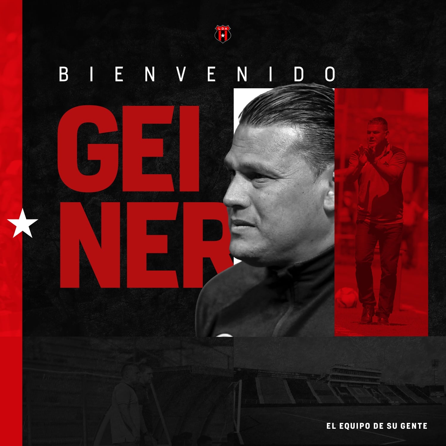 Géiner Segura, asistente de Alajuelense