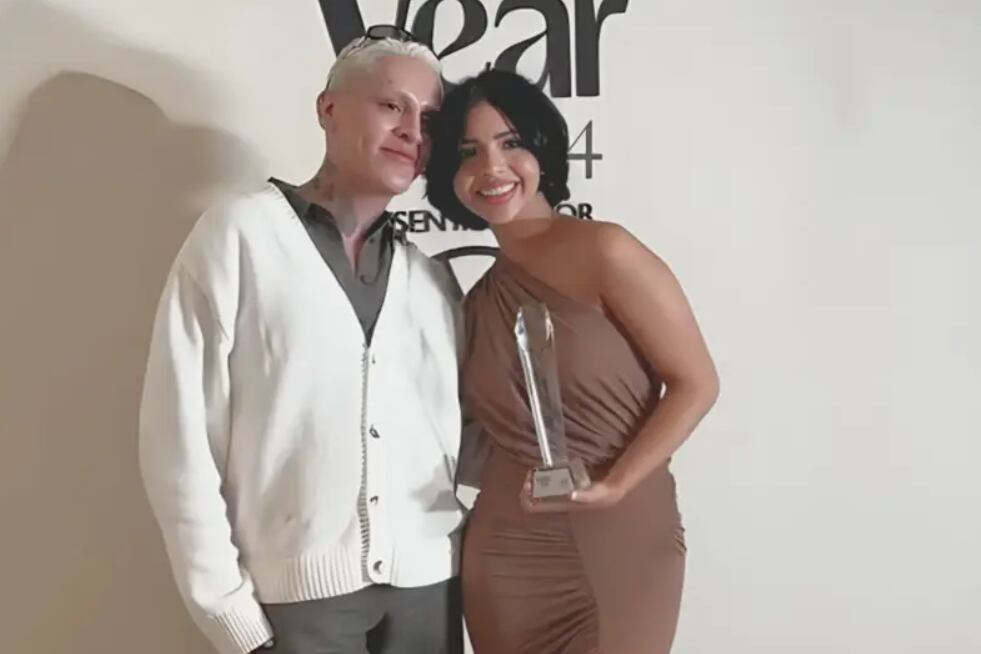 Kunno y Ángela Aguilar son buenos amigos.