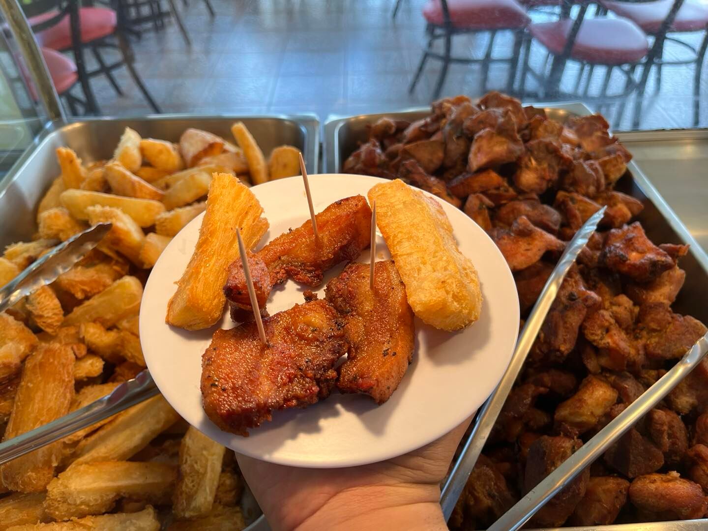 La Chicharronera La Central se ubica en Turrúcares de Alajuela. (Tomada de Facebook)