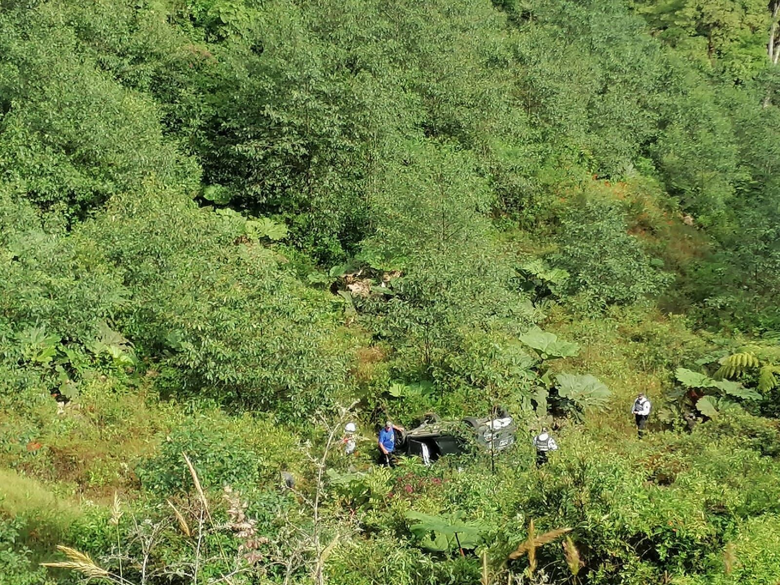 Adulta mayor fallecer al caer con carro a guindo. Foto cortesía.