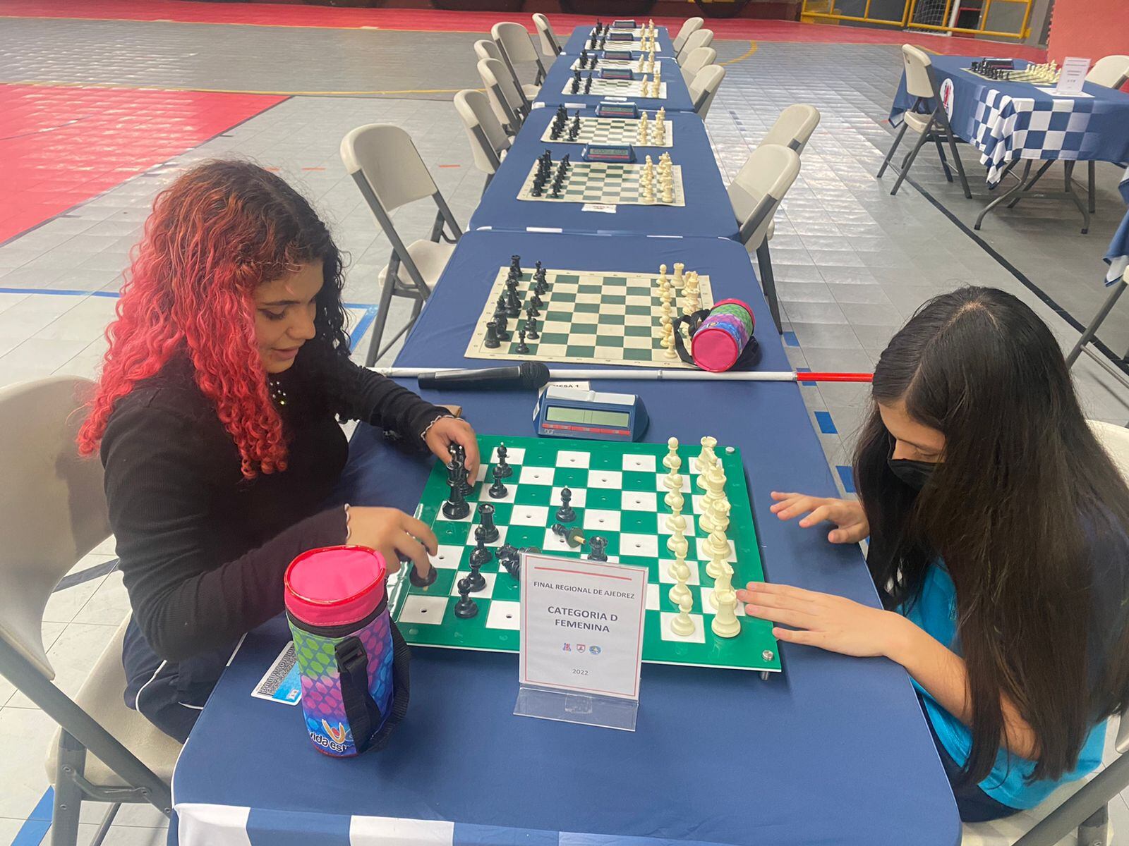 Emily Mongrilo, jugadora no vidente de ajedrez