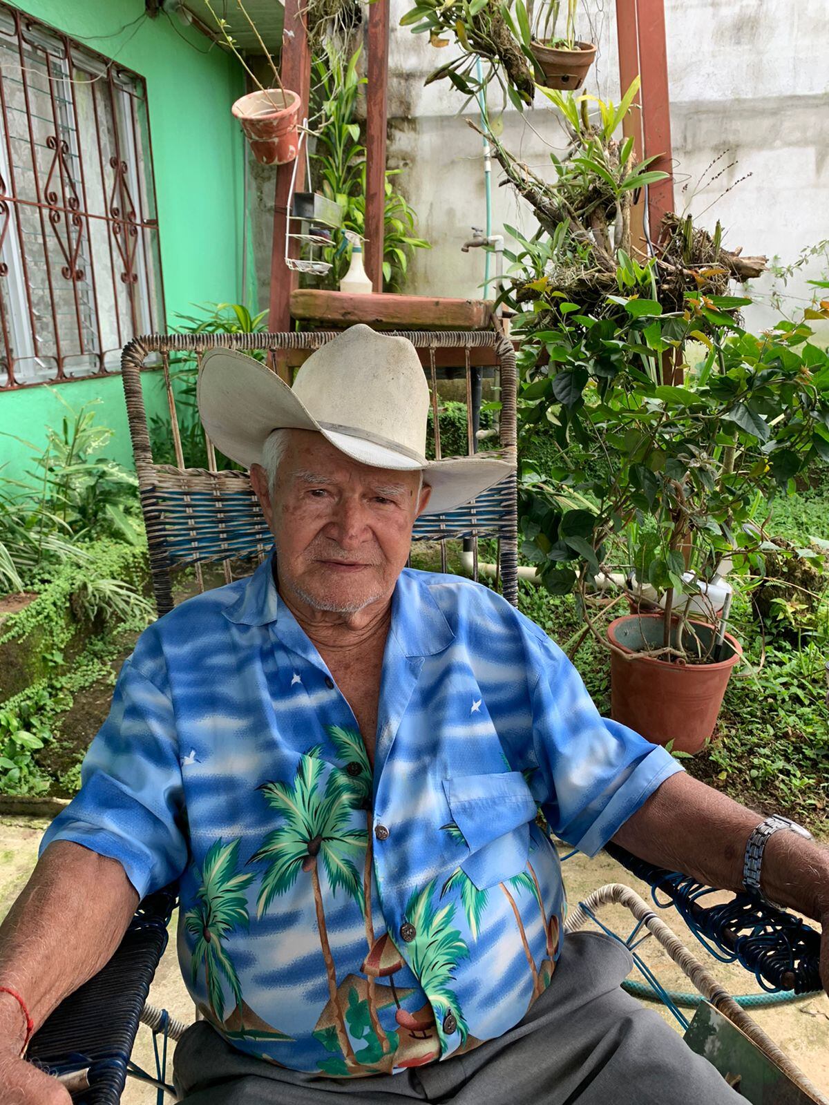 Allan Murillo Arce, quien fue por años lechero en Atenas, cumple 90 años el 28 de noviembre del 2021