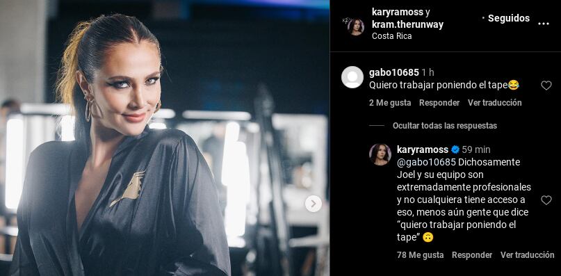 La modelo Karina Ramos fue Miss Costa Rica