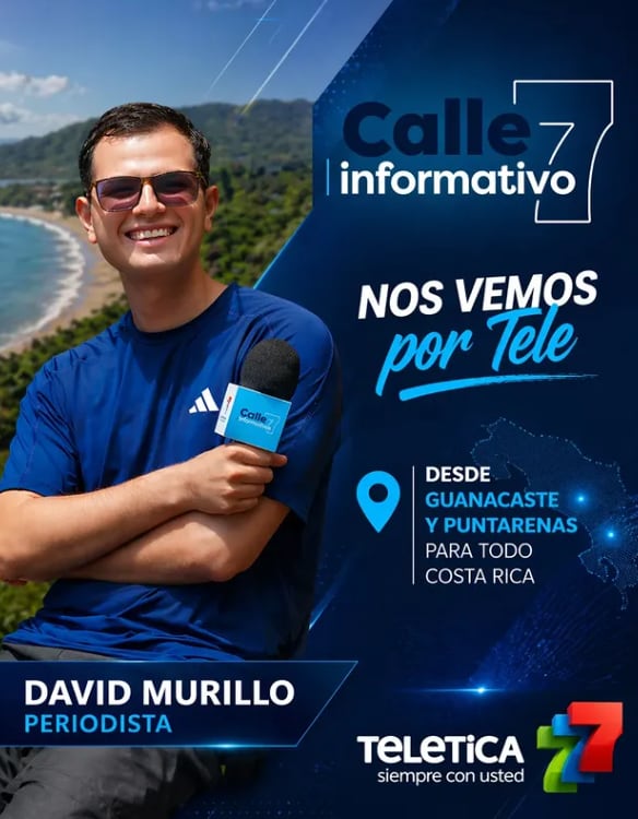 David Murillo es el nuevo periodista de Calle 7 Informativo