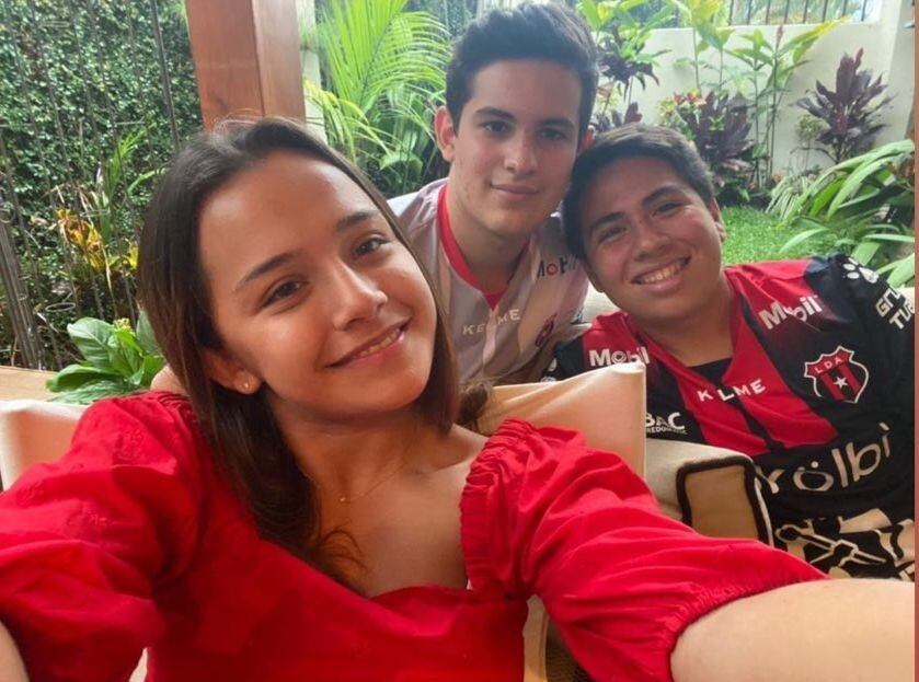 Andrés Rojas, aficionado de la Liga. Cortesía