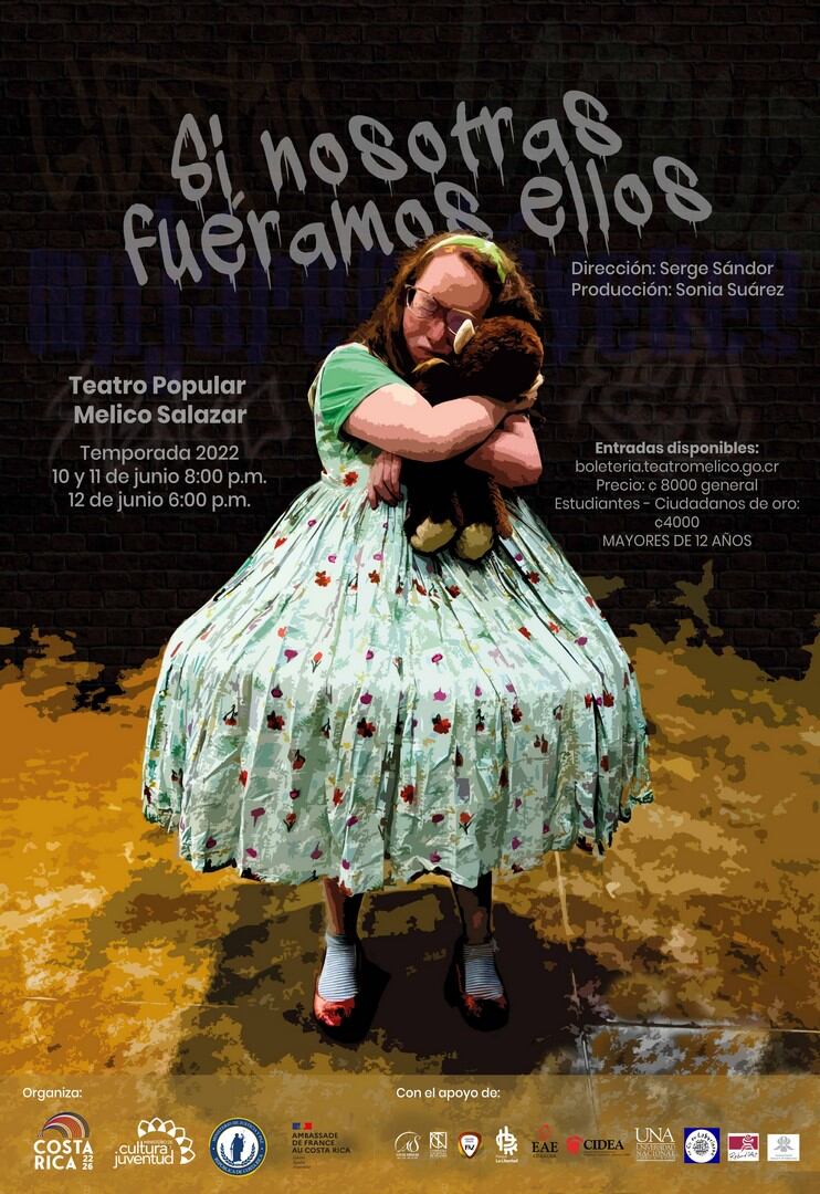 Obra de teatro "Si nosotros fuéramos ellos". Foto cortesía Ministerio de Justicia.