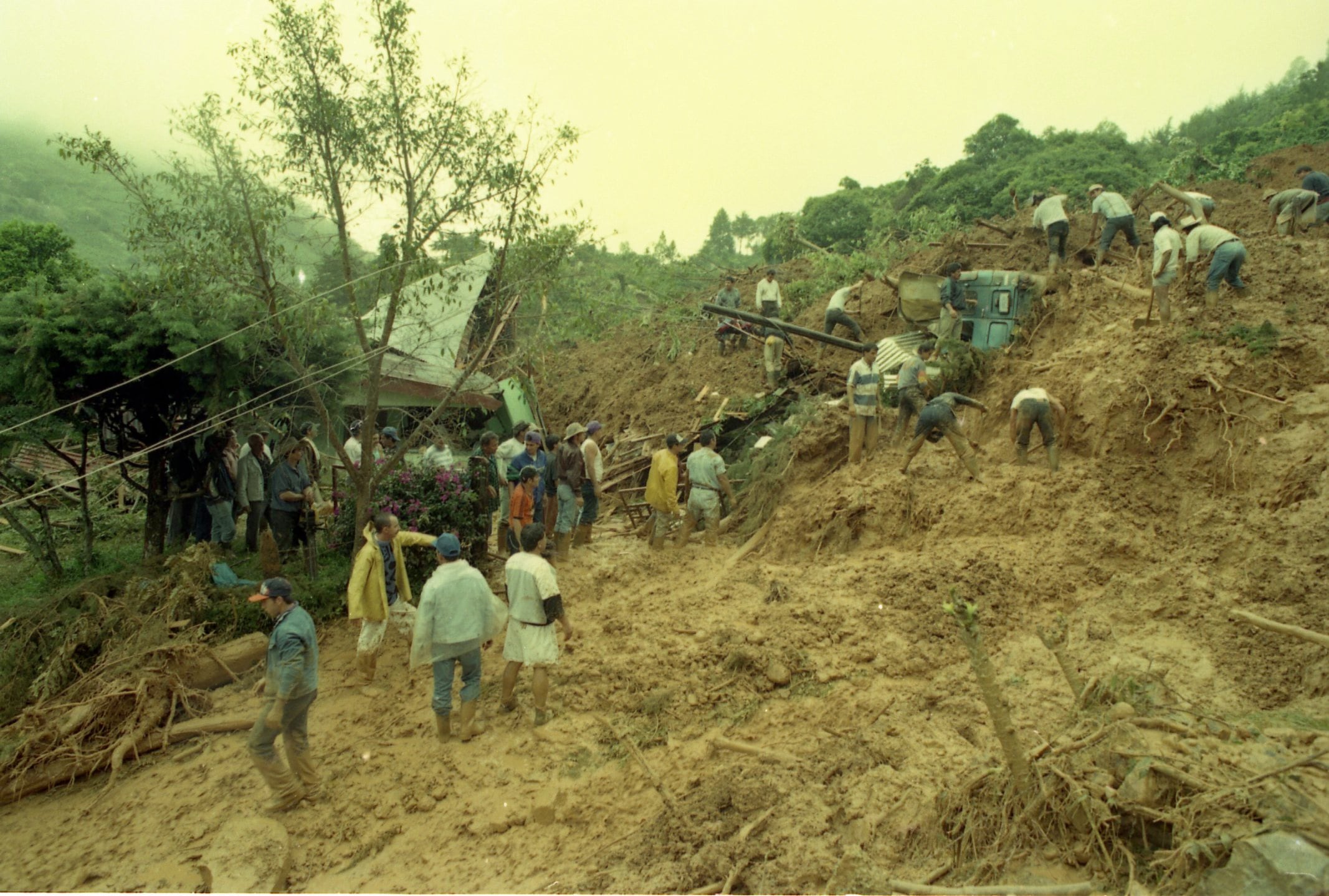 Huracán César, 1996. Foto Archivo.