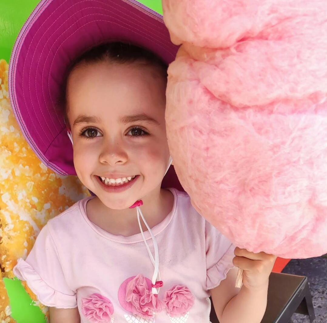Irene, la hija de Cindy no se desvela por una Barbie. Instagram.