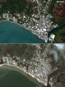 Huracán Melissa: imágenes satelitales muestran la destrucción vista desde el espacio en Jamaica; vea las fotos