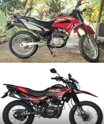 Los sospechosos también robaron estas dos motos que prácticamente estaban nuevas.