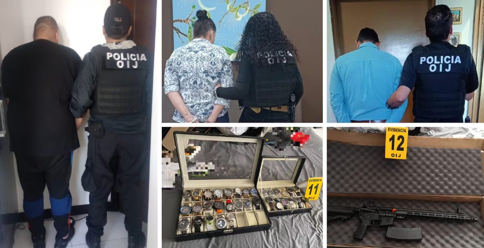 Parte de los detenidos por caso Madre Patria