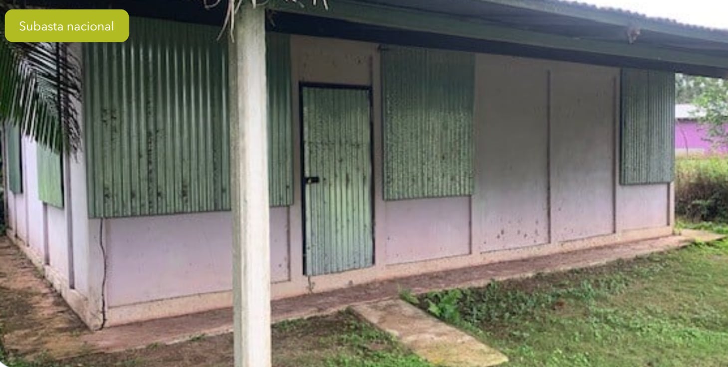 El Banco Nacional tiene varias casas y terrenos en subasta, así como en descuento.