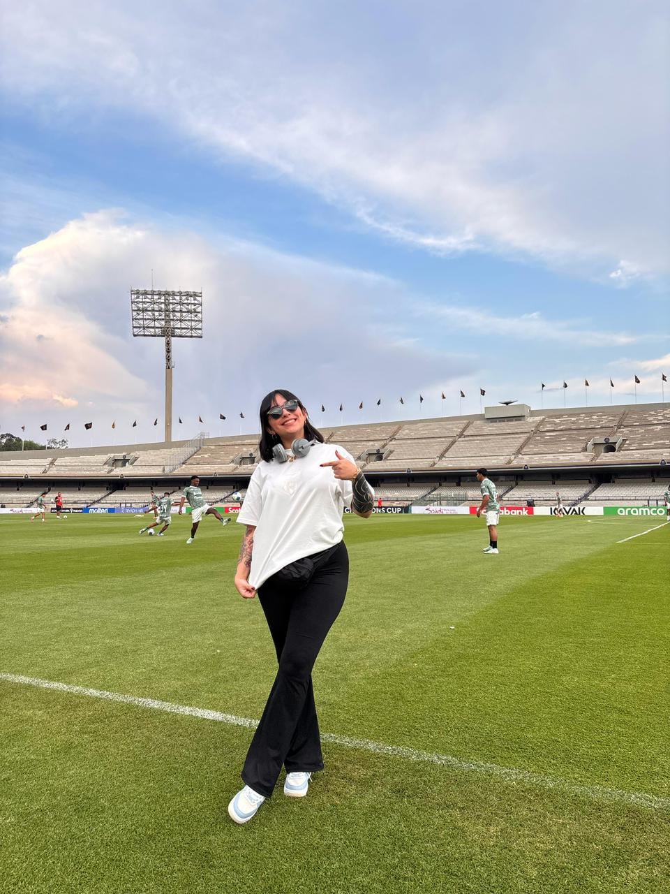 Irina Bermúdez es una creadora de contenido sobre Alajuelense.