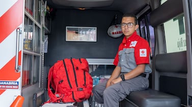 ¡Solo UNA ambulancia! Esta Cruz Roja atiende 23 emergencias diarias con riesgo de colapso