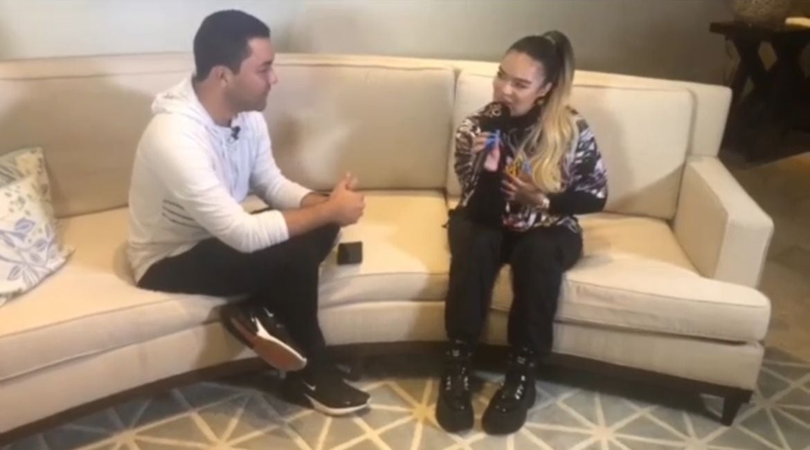 Locutor Christopher Brenes, de Los 40, tuvo la oportunidad de compartir con Karol G cuando apenas iniciaba su carrera.