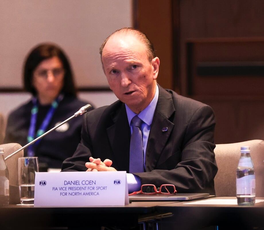 Daniel Coen es costarricense y vicepresidente de la FIA para Norteamérica