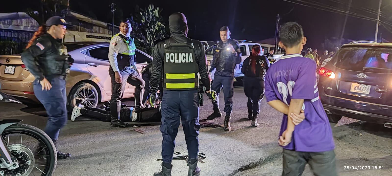 hombre asesinado en Siquirres.