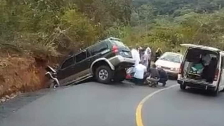 Accidente en Cambronero