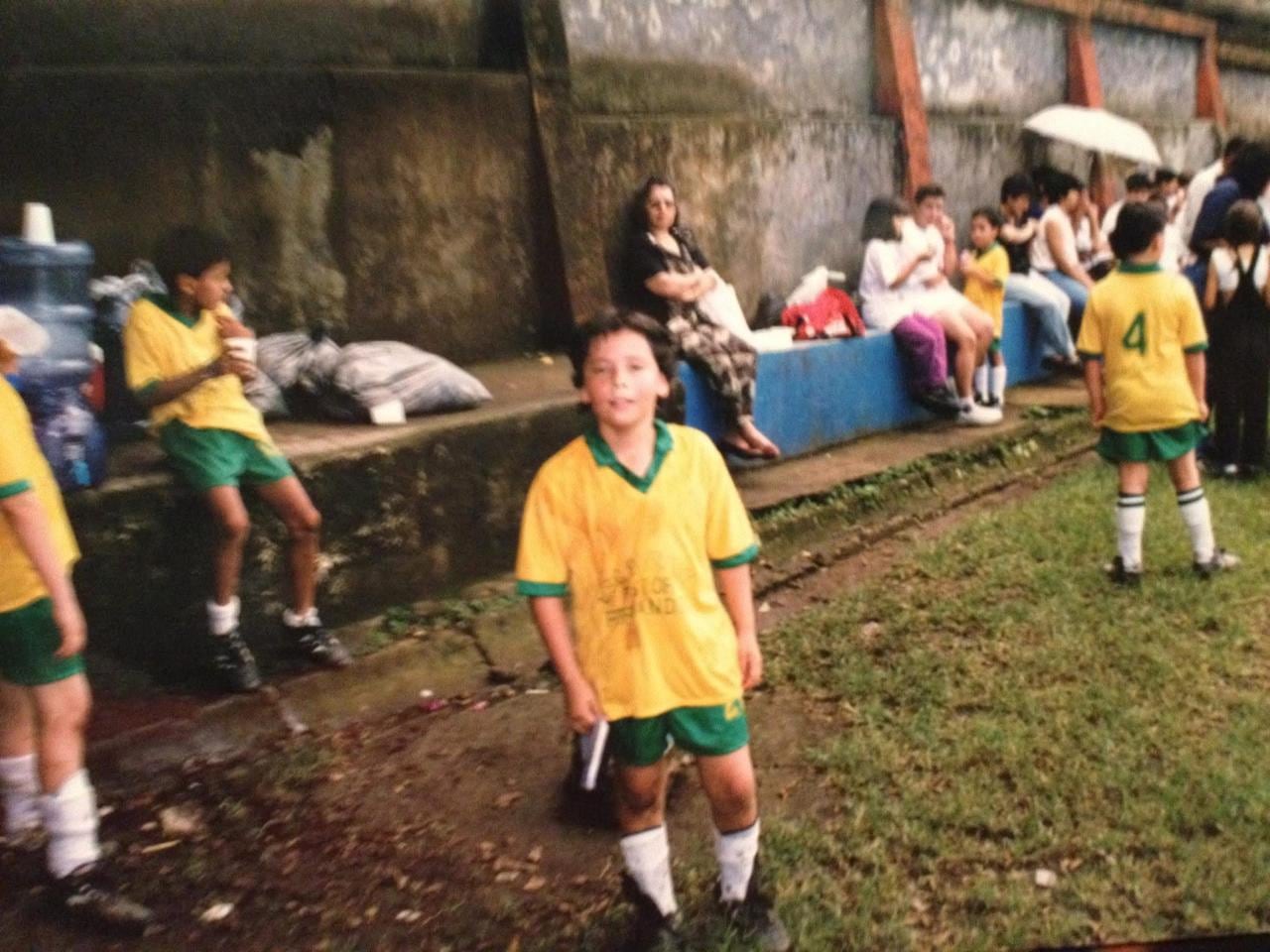 Esteban Chavarría, modelo y deportista.