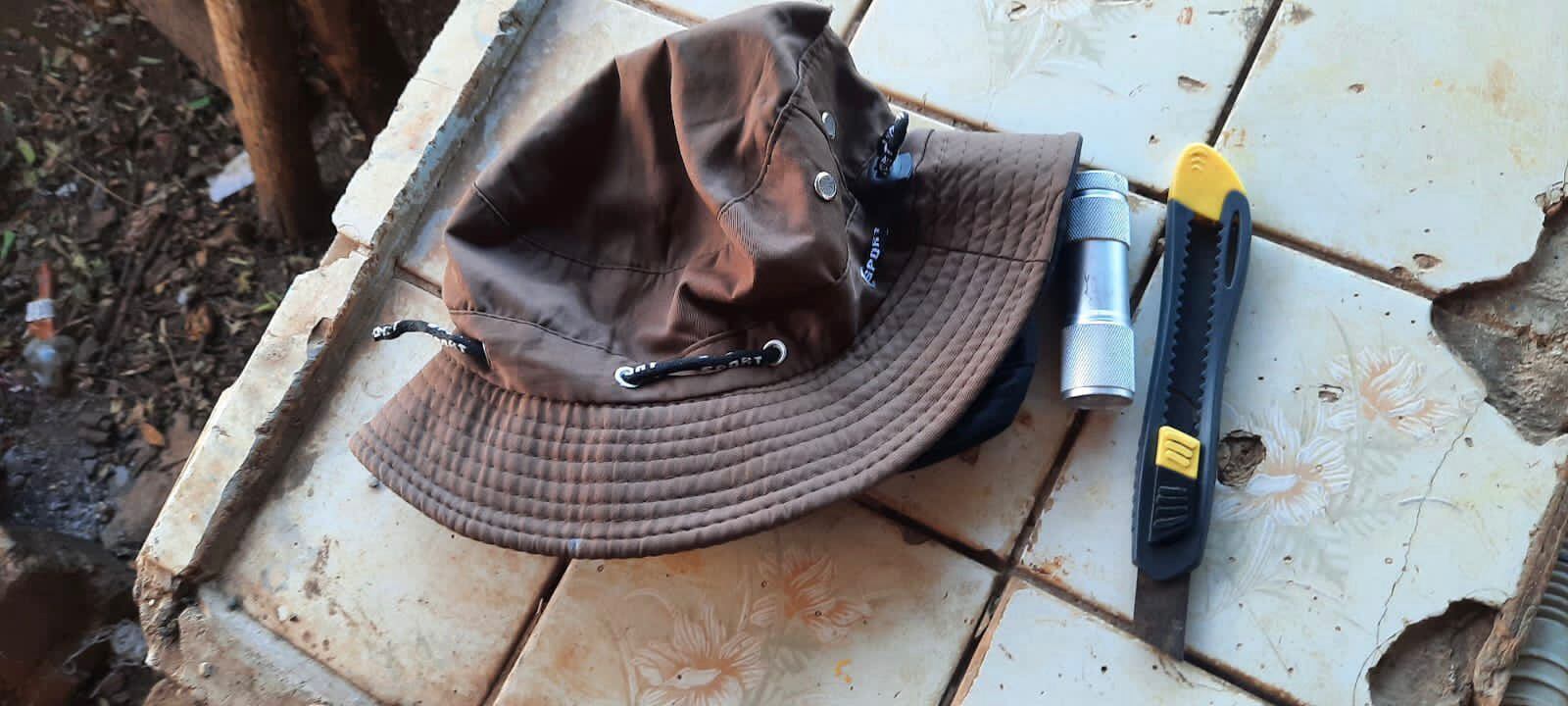 Guarda se defiende de asaltante en Santa Cruz. Foto cortesía Guana Noticias.