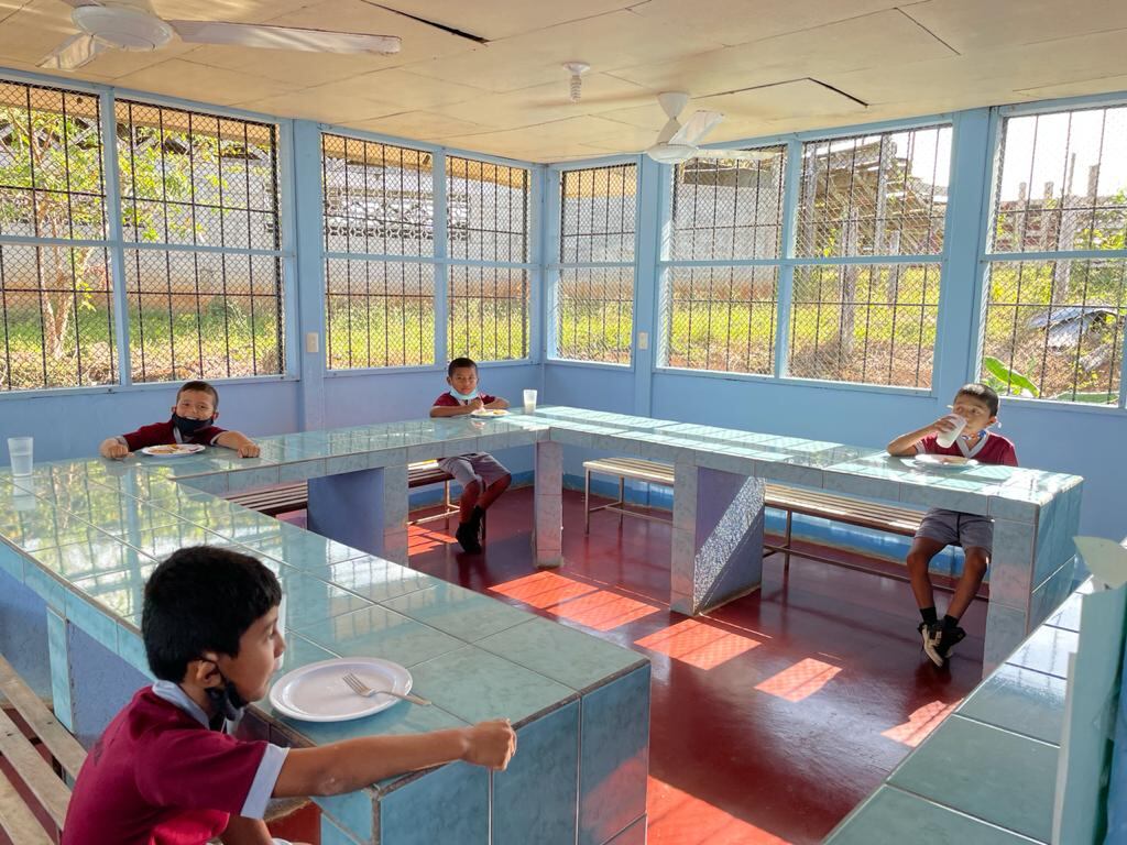 A partir del 5 de abril los comedores escolares del país abrieron, siempre y cuando haya las condiciones y se respeten los protocolos higinénicos