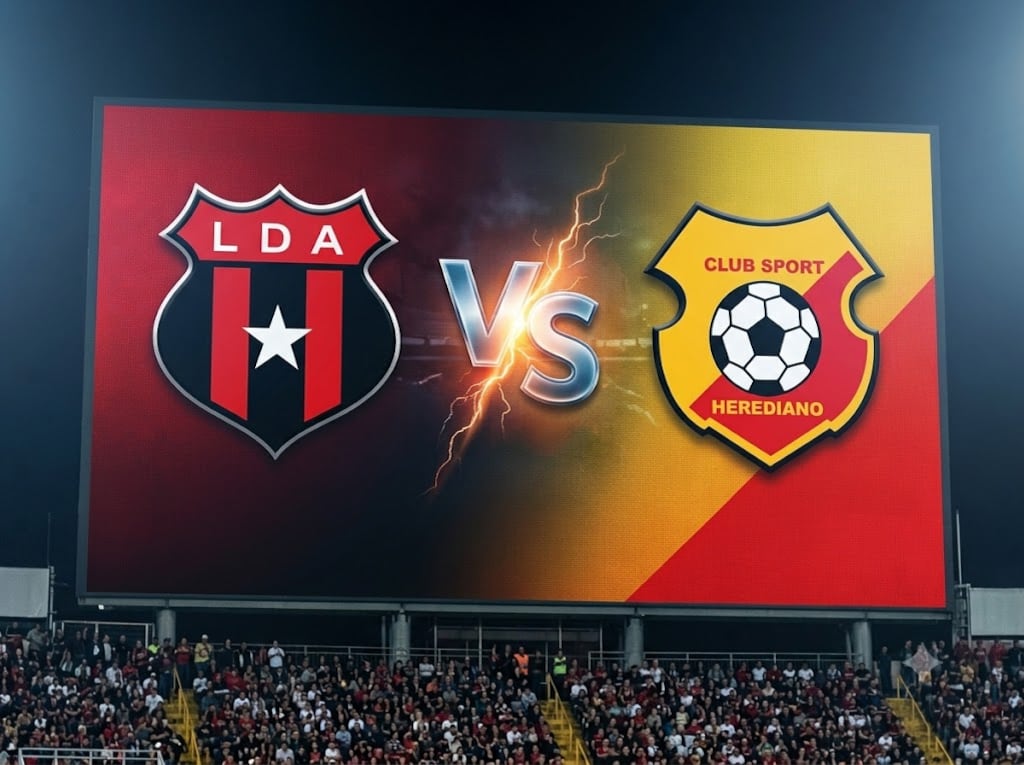 Herediano y Alajuelense se enfrentarán este domingo a las 6 p. m. en el clásico provincial.